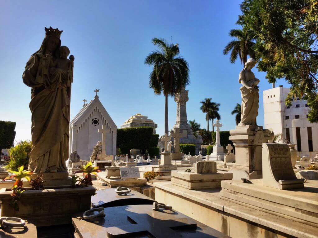 The Christopher Columbus Cemetery in Havana. Discover picture perfect reasons to visit Cuba. Find out why it's become such a popular travel destination, and what you shouldn't miss when you're there! And for more travel tips and wanderlust inspiration follow The Scenic Suitcase on Pinterest!