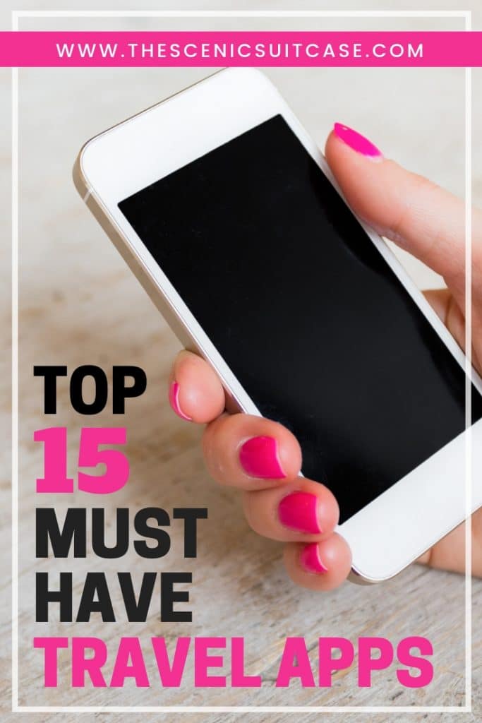 Discover the best travel apps to make your adventures easier and more enjoyable. From planning to knowing what to see when you get there, these apps have you covered! And for more travel tips, follow The Scenic Suitcase on Pinterest!
