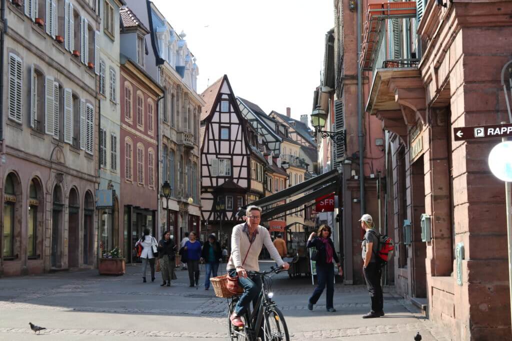 Cobblestone streets and adorable storefronts. Discover 10 picture perfect reasons to visit Colmar, France. And for more travel tips and wanderlust inspiration follow The Scenic Suitcase on Pinterest!