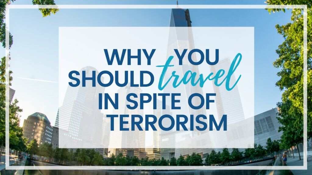 It's easy to be afraid to travel these days. But despite reports of terrorism in the news, travel is much safer than you think. Here's a little perspective. And for more travel tips and wanderlust inspiration follow The Scenic Suitcase on Pinterest!