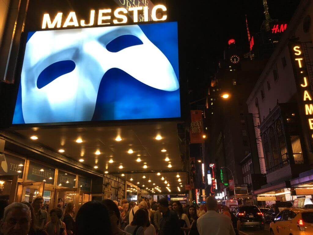 The Phantom of the Opera on Broadway. Discover 30 picture perfect reasons to visit New York City. And for more travel tips and wanderlust inspiration follow The Scenic Suitcase on Pinterest!