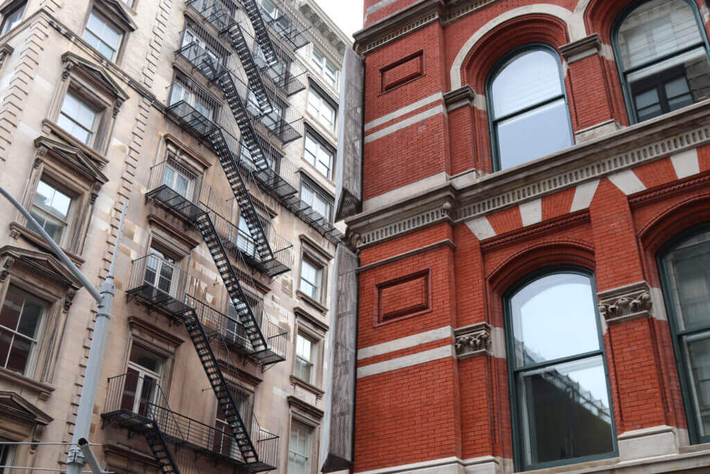 Buildings and fire escapes. Discover 30 picture perfect reasons to visit New York City. And for more travel tips and wanderlust inspiration follow The Scenic Suitcase on Pinterest!