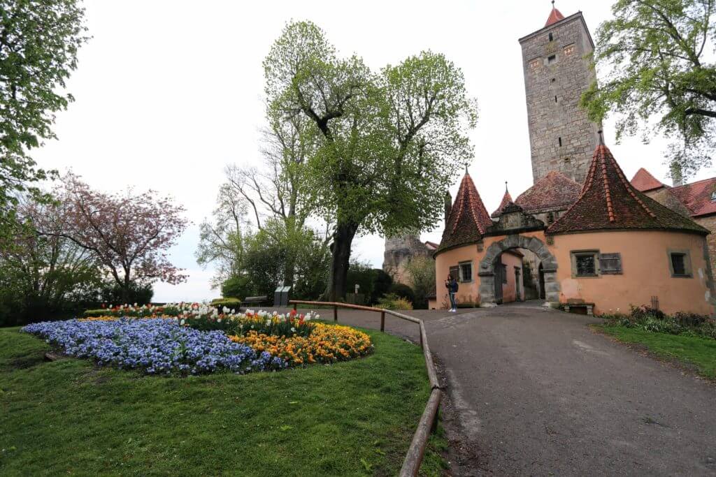 Outside the city walls in Rothenburg ob der Tauber. Discover 20 picture perfect reasons to visit Germany. Want even more wanderlust inspiration? Follow The Scenic Suitcase on Pinterest!
