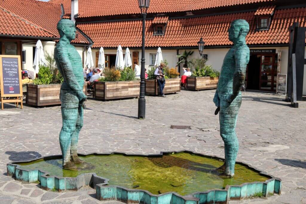 The Piss statue. Discover 25 picture perfect reasons to visit Prague, Czech Republic. Want even more wanderlust inspiration? Follow The Scenic Suitcase on Pinterest!