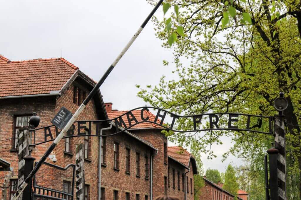 The gates to Auschwitz, which read "arbeit macht frei" meaning "work sets you free." The two most famous concentration camps in WWII - Auschwitz I & Auschwitz-Birkenau. Please note, this post contains graphic material. Discretion is advised. And for more travel tips and wanderlust inspiration follow The Scenic Suitcase on Pinterest!