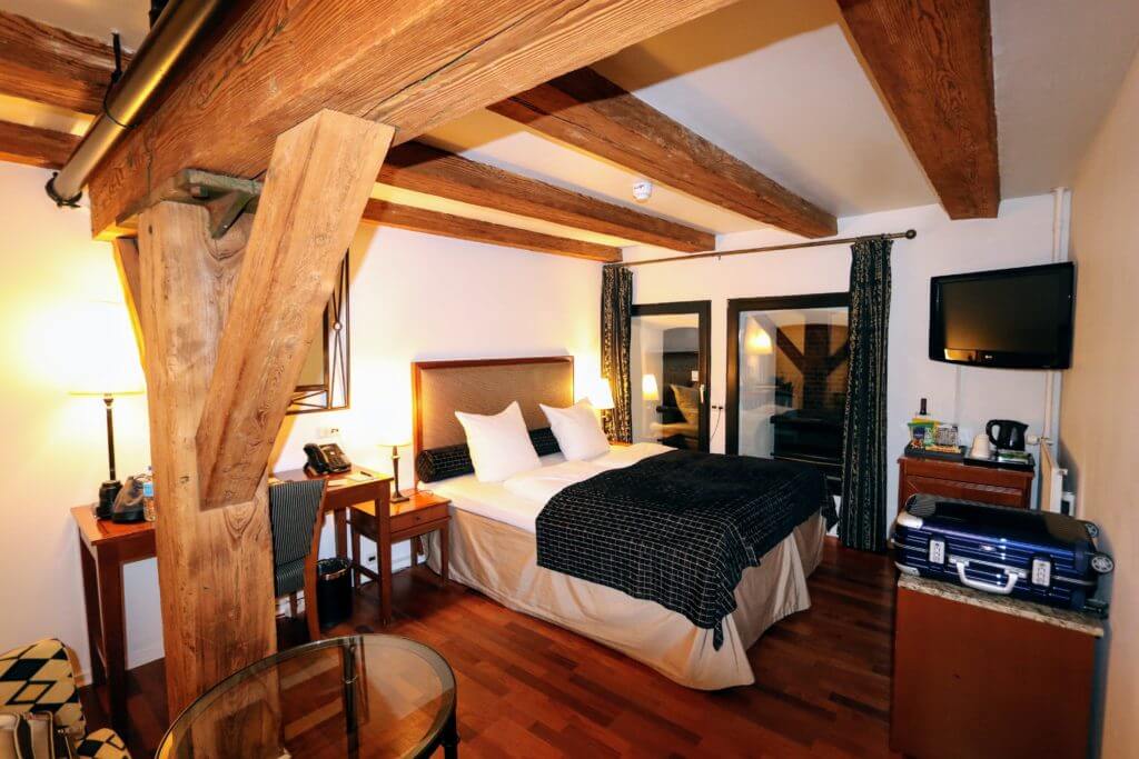 A room at 71 Nyhavn Hotel. Discover 12 picture perfect reasons to visit Copenhagen, Denmark. Want even more wanderlust inspiration? Follow The Scenic Suitcase on Pinterest!