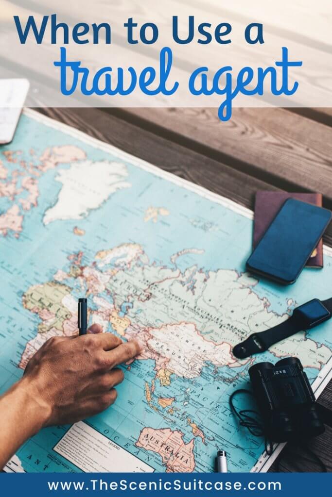 Find out when you should use a travel agent, and the benefits they bring to the table. And for more travel tips and wanderlust inspiration, follow The Scenic Suitcase on Pinterest!
