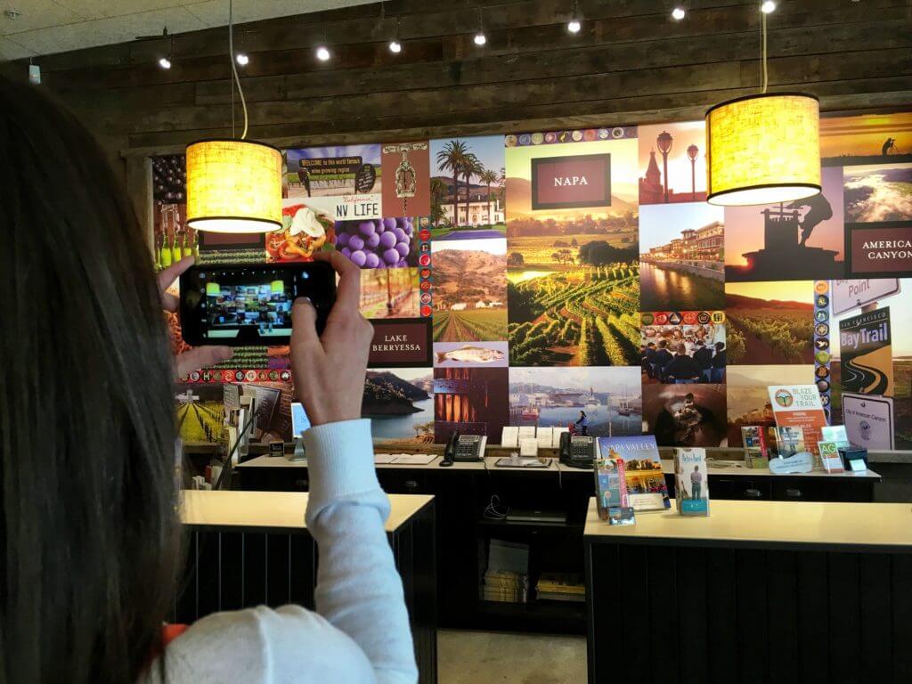 The Napa Visitor's Center. Discover 15 picture perfect reasons to visit Napa, California - one of the most famous wine regions in the world. And for more travel tips and wanderlust inspiration follow The Scenic Suitcase on Pinterest!