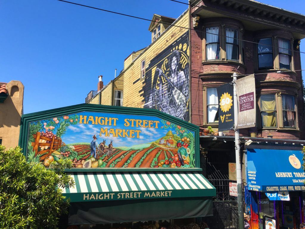 Haight Street shop fronts. San Francisco is a gem among California's coastal cities. Discover 15 picture perfect reasons why you should plan a trip to the City by the Bay. For more travel tips and wanderlust inspiration follow The Scenic Suitcase on Pinterest!