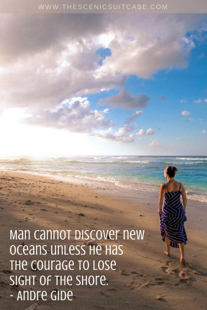 10 of the best travel quotes to help inspire your own sense of wanderlust. Some well known favorites, and little known gems. For more travel tips and wanderlust inspiration follow The Scenic Suitcase on Pinterest!