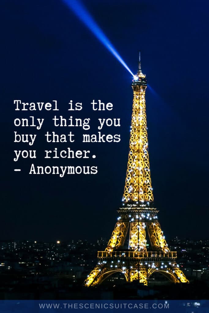 10 of the best travel quotes to help inspire your own sense of wanderlust. Some well known favorites, and little known gems. For more travel tips and wanderlust inspiration follow The Scenic Suitcase on Pinterest!