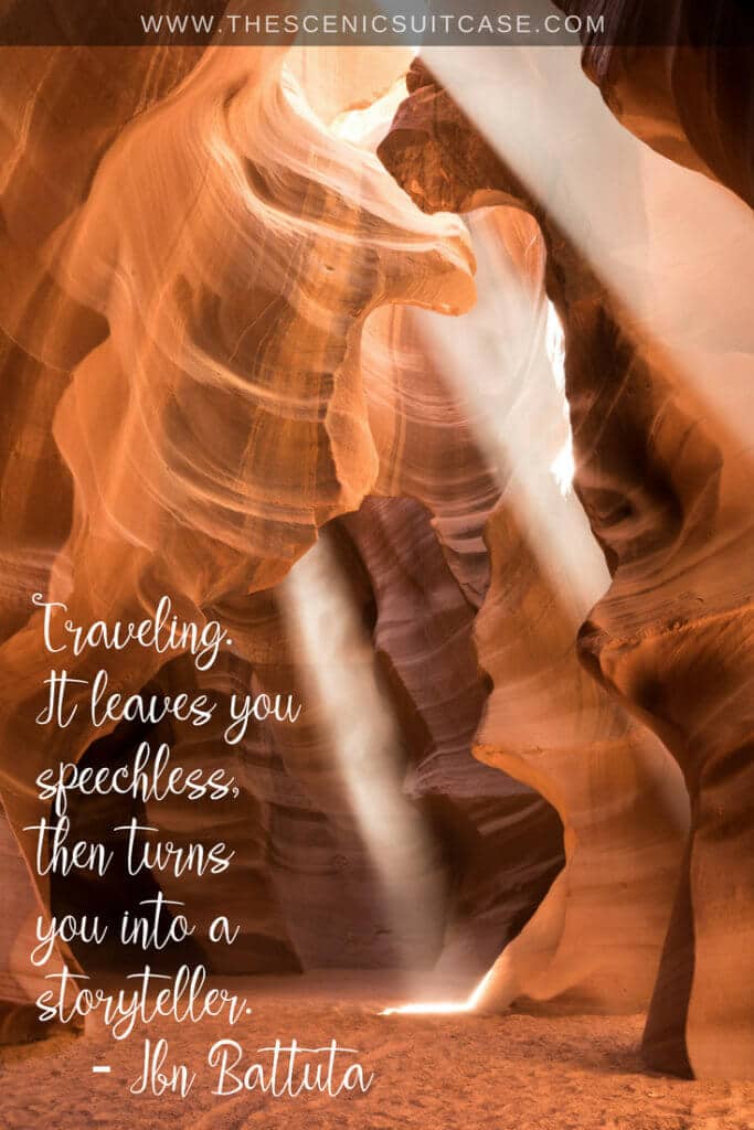10 of the best travel quotes to help inspire your own sense of wanderlust. Some well known favorites, and little known gems. For more travel tips and wanderlust inspiration follow The Scenic Suitcase on Pinterest!