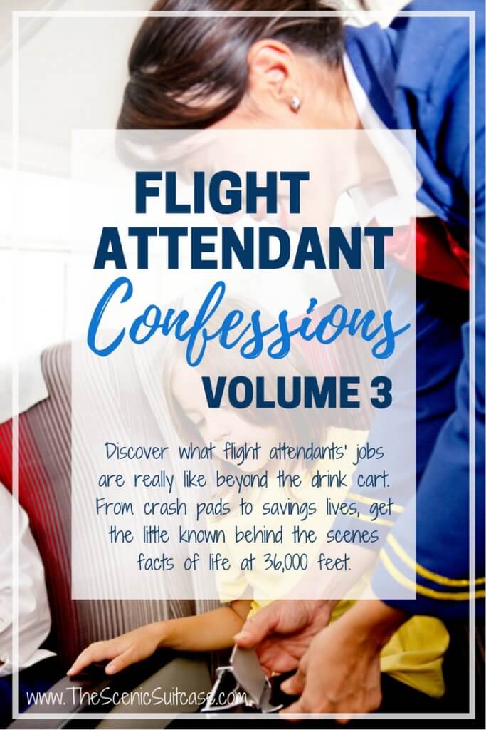 In this volume of flight attendant confessions, we'll explore shocking facts about what being a flight attendant really entails. For more travel tips and wanderlust inspiration follow The Scenic Suitcase on Pinterest!