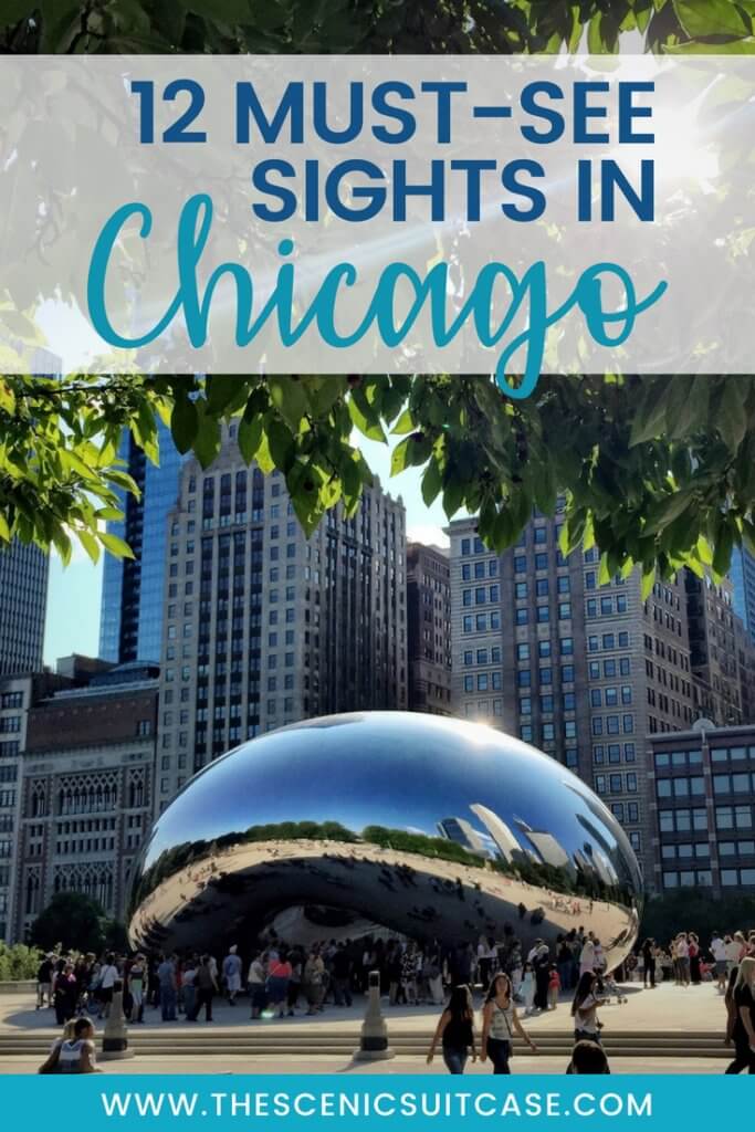 Discover 12 picture perfect reasons to visit Chicago, Illinois. For more travel tips and wanderlust inspiration follow The Scenic Suitcase on Pinterest!
