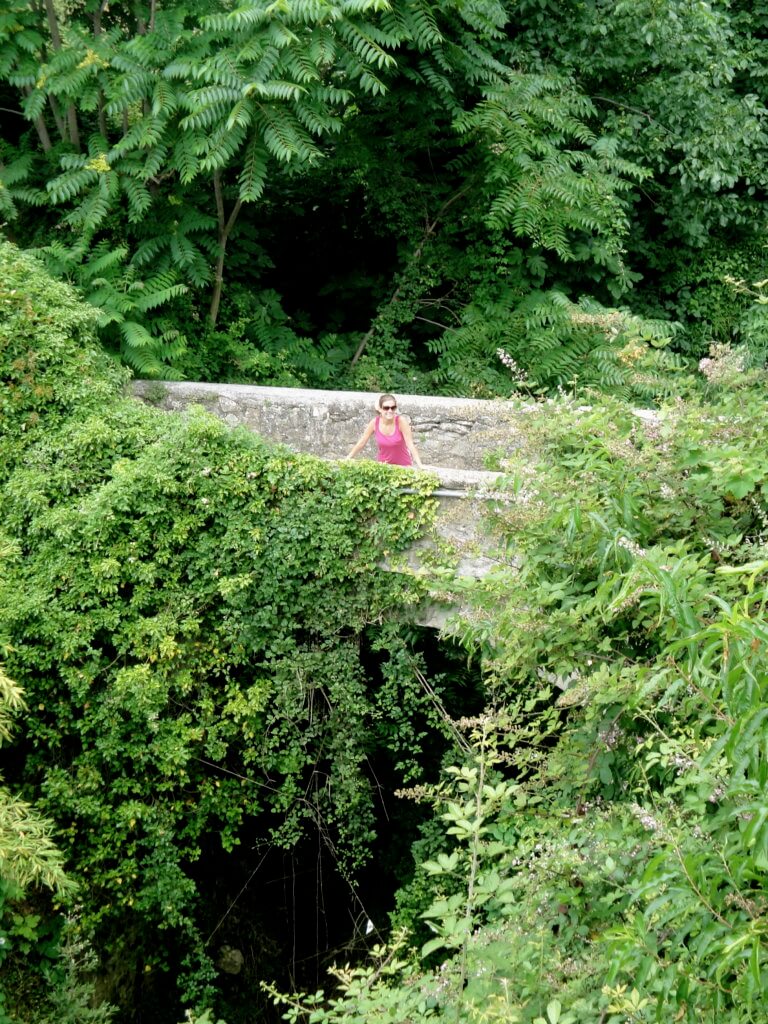 Greenery and a bridge along the Cinque Terre hiking trail. Discover 5 of Europe's most charming villages! And for more travel tips and wanderlust inspiration, follow The Scenic Suitcase on Pinterest!