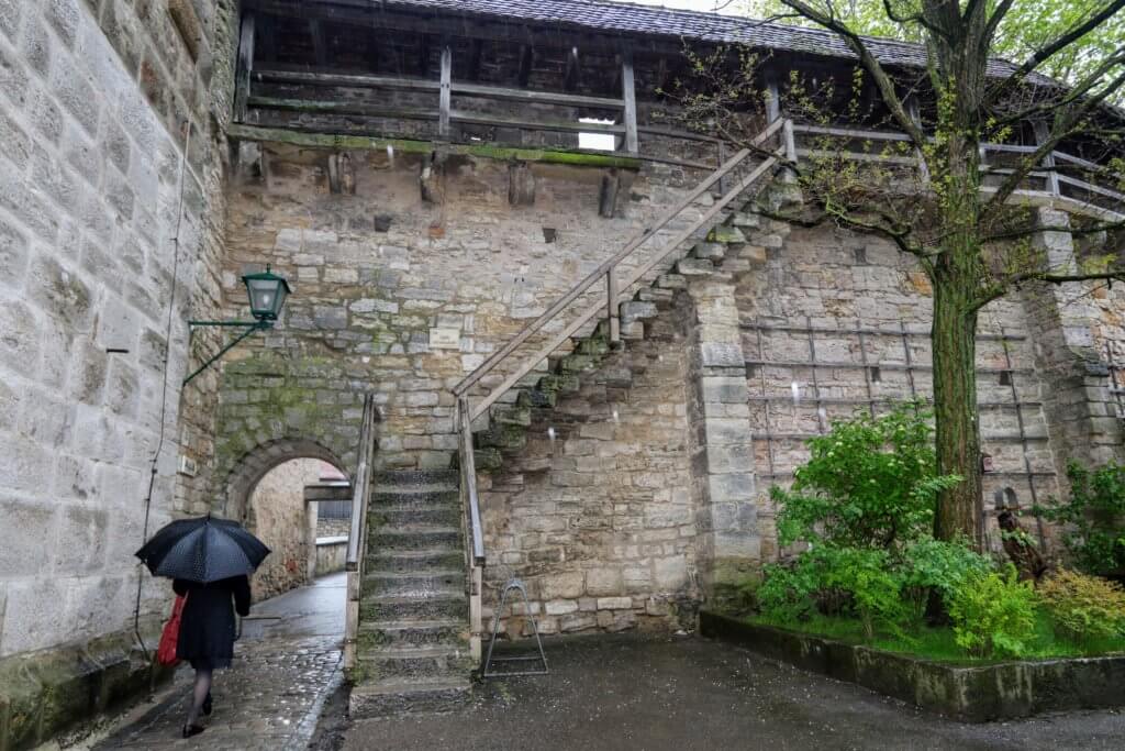 The outer wall of Rothenberg ob der Tauber. Discover 5 of Europe's most charming villages! And for more travel tips and wanderlust inspiration, follow The Scenic Suitcase on Pinterest!