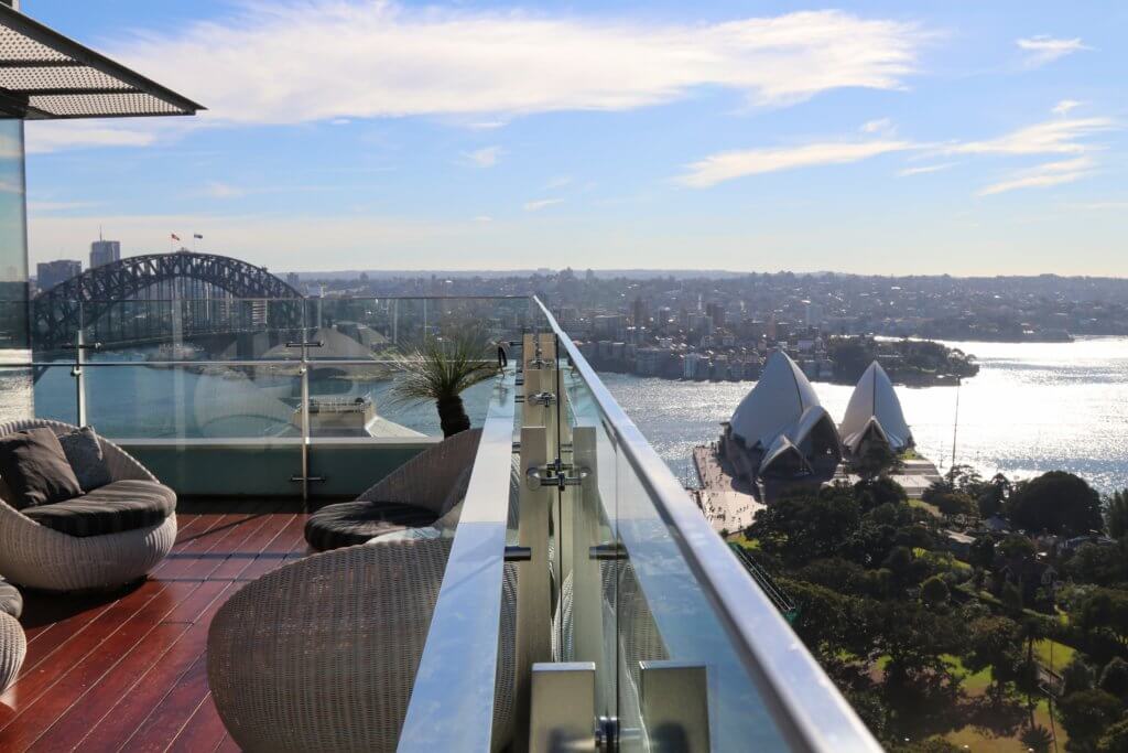 A view of the Syndey Harbour Bridge and the Opera House from a rooftop bar. Discover 25 picture perfect reasons to visit Sydney, Australia. And for more travel tips and wanderlust inspiration follow The Scenic Suitcase on Pinterest!
