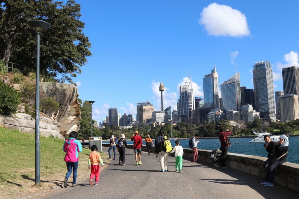 Mrs. Macquarie's Chair in the Royal Botanic Gardens. Discover 25 picture perfect reasons to visit Sydney, Australia. And for more travel tips and wanderlust inspiration follow The Scenic Suitcase on Pinterest!