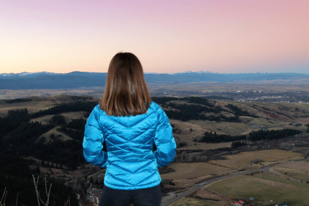 Viewing sunrise from the "M" on a mountainside outside town. Discover 22 picture perfect reasons to visit Bozeman, Montana. And for more travel tips and wanderlust inspiration follow The Scenic Suitcase on Pinterest!