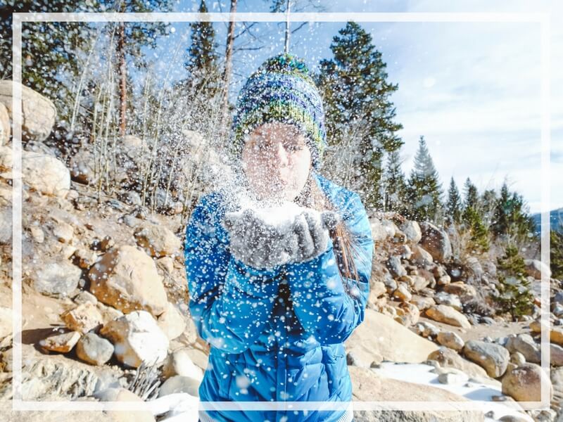 Blowing snow. Discover 20 picture perfect reasons to visit Colorado in winter. And for more travel tips and wanderlust inspiration follow The Scenic Suitcase on Pinterest!