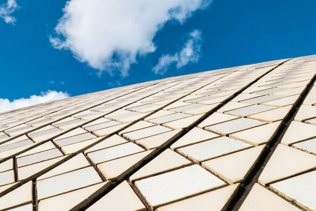The intricate white and cream tile roof of the Sydney Opera House in Australia. Discover the most picture perfect moments of the year. And for more travel tips and wanderlust inspiration, follow The Scenic Suitcase on Pinterest!
