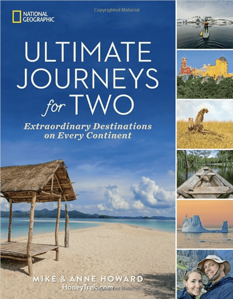 Ultimate Journeys For Two book. Looking for a heartfelt gift for the traveller in your life? Then discover 12 wanderfully romantic travel gifts for your special someone! And for more wanderlust inspiration and travel tips follow The Scenic Suitcase on Pinterest!