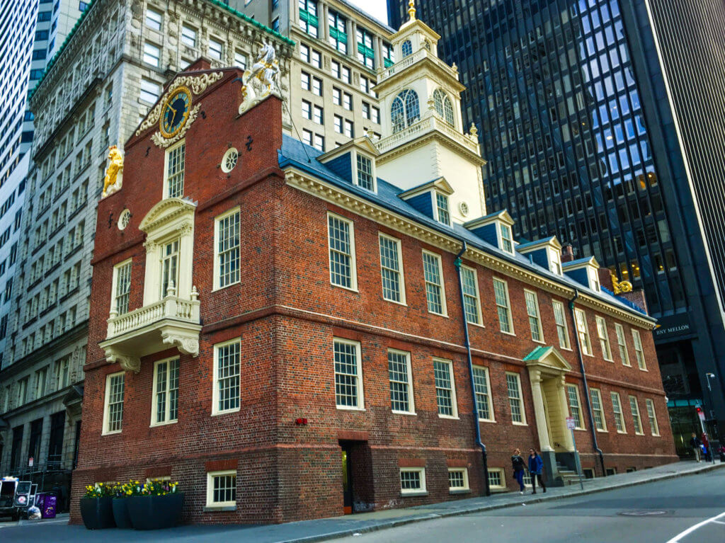 The Old State House brick building along the street. Discover the picture perfect reasons to visit Boston, Massachusetts. From historic landmarks to local favorites, this is what you shouldn't miss on your trip to Beantown. And for more wanderlust inspiration and travel tips follow The Scenic Suitcase on Pinterest!