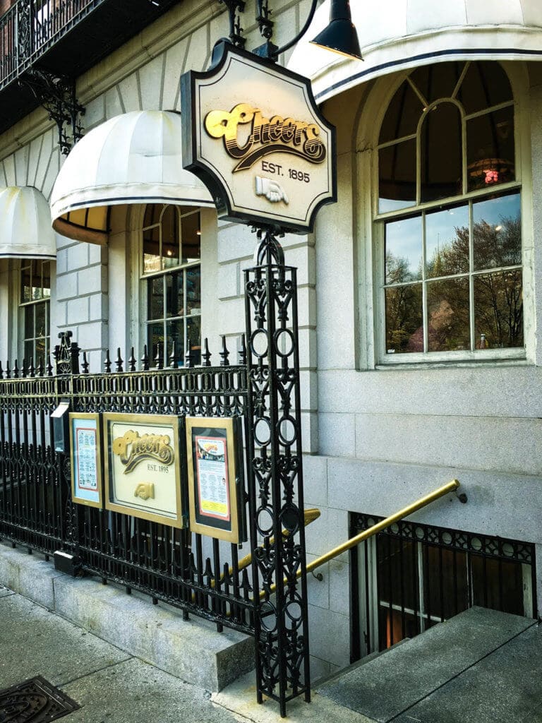An outside view of the Cheers bar. Discover the picture perfect reasons to visit Boston, Massachusetts. From historic landmarks to local favorites, this is what you shouldn't miss on your trip to Beantown. And for more wanderlust inspiration and travel tips follow The Scenic Suitcase on Pinterest!
