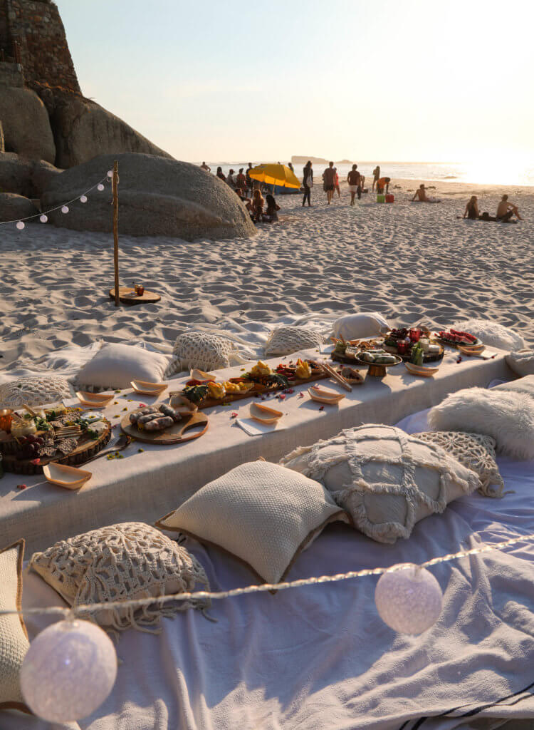 A sunset beach picnic. Find out why attending The Blonde Abroad photography tour is a once-in-a-lifetime experience you shouldn't miss. And for more travel tips and wanderlust inspiration, follow The Scenic Suitcase on Pinterest!