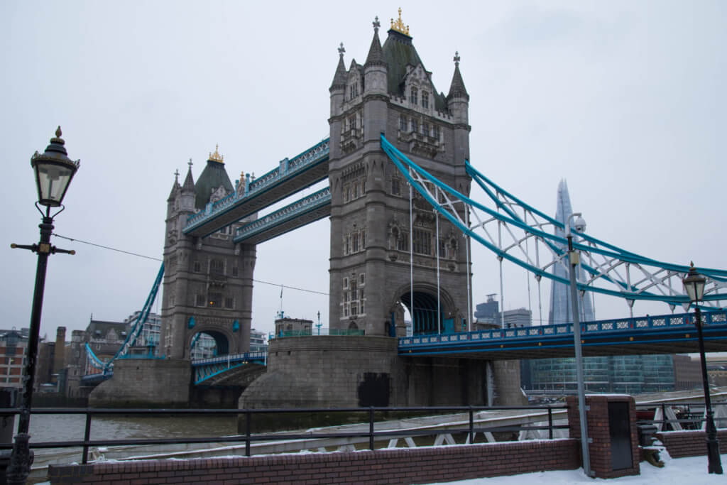 The ornate blue accents of Tower Bridge. There are countless reasons to visit London. With captivating museums, enticing architecture, and a myriad of activities it's hard to know what to see first. Here are a few things you shouldn't miss. And for more travel tips and wanderlust inspiration follow The Scenic Suitcase on Pinterest!