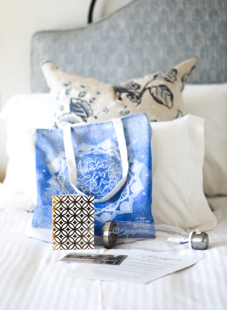 Welcome goodie bag. Find out why attending The Blonde Abroad photography tour is a once-in-a-lifetime experience you shouldn't miss. And for more travel tips and wanderlust inspiration, follow The Scenic Suitcase on Pinterest!