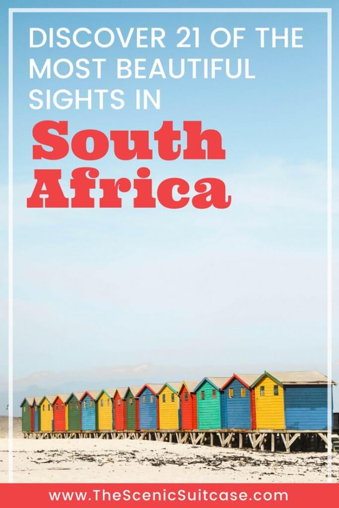 There are a million reasons to visit South Africa. The country is as diverse as it is beautiful and offers countless activities and bucket list adventures. Find out what you can't miss! And for more travel tips and wanderlust inspiration follow The Scenic Suitcase on Pinterest!