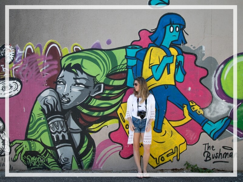 Discover the unique street art of Woodstock in South Africa. Find out the history behind this eclectic district and why it's a must on any visit to Cape Town! And for more travel tips and wanderlust inspiration follow The Scenic Suitcase on Pinterest!
