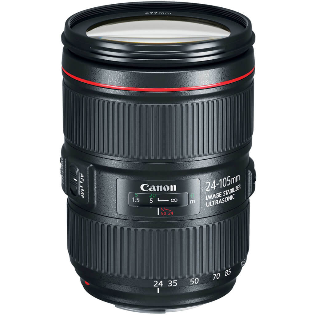 Canon 24-105mm lens. Find all the essential travel photography gear for any shutterbug with a serious case of wanderlust in this travel photography gift guide. Everything you could possibly need to take your photos to the next level! And for more travel tips follow The Scenic Suitcase on Pinterest!