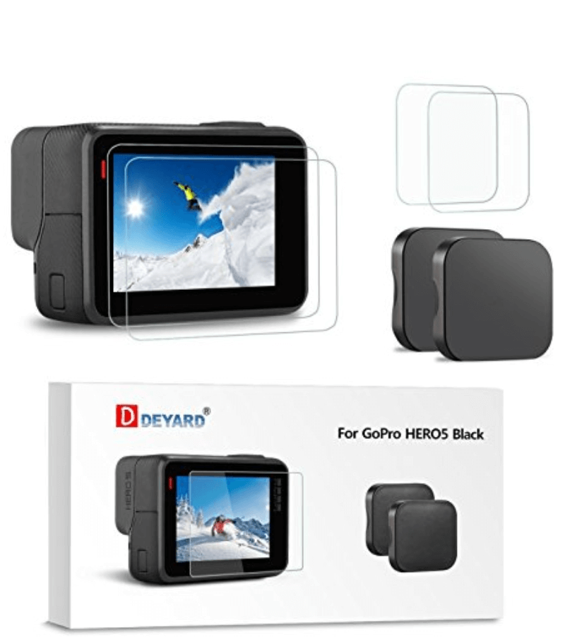 Protective glass for GoPro. Find all the essential travel photography gear for any shutterbug with a serious case of wanderlust in this travel photography gift guide. Everything you could possibly need to take your photos to the next level! And for more travel tips follow The Scenic Suitcase on Pinterest!