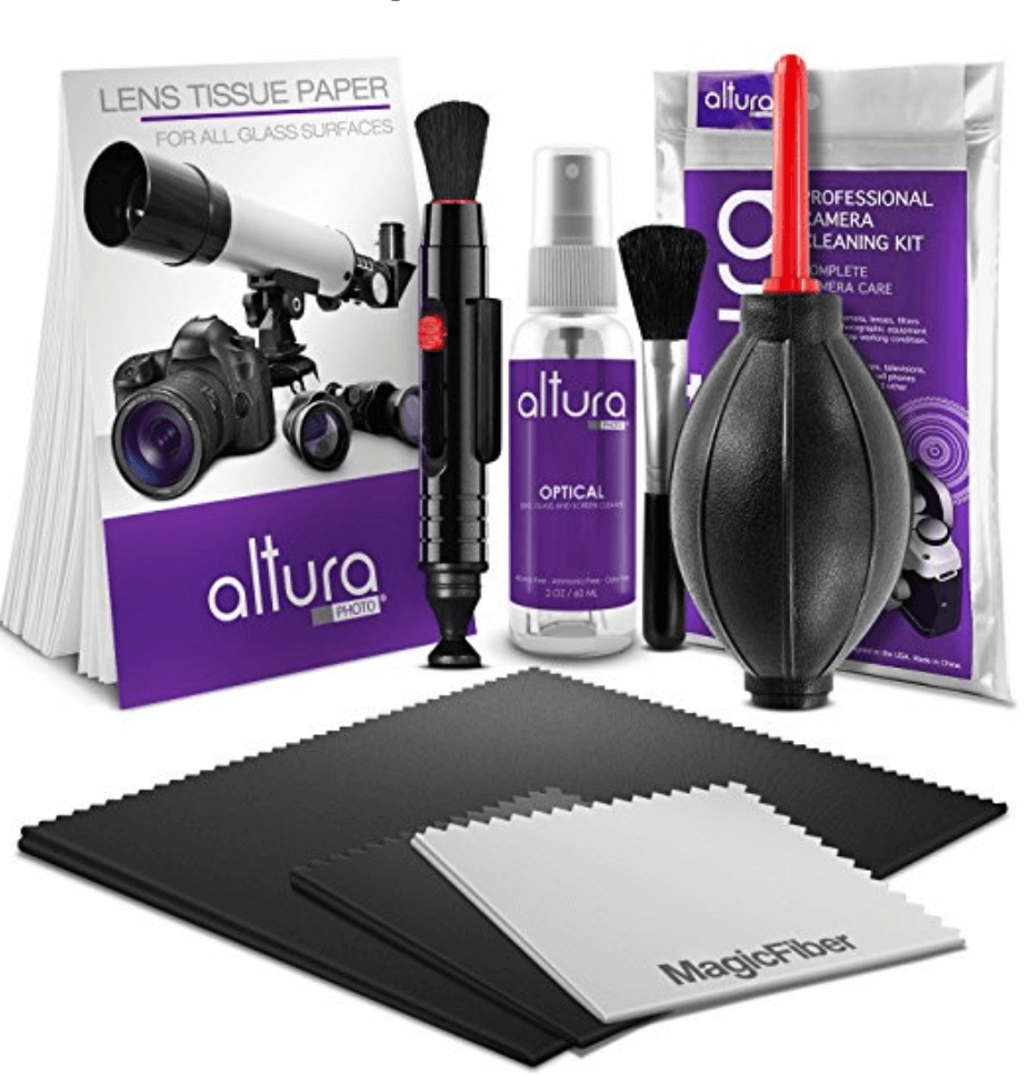 Camera lens cleaning kit. Find all the essential travel photography gear for any shutterbug with a serious case of wanderlust in this travel photography gift guide. Everything you could possibly need to take your photos to the next level! And for more travel tips follow The Scenic Suitcase on Pinterest!