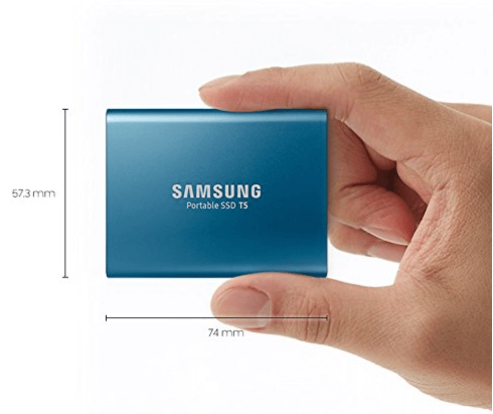 Samsung external hard drive. Find all the essential travel photography gear for any shutterbug with a serious case of wanderlust in this travel photography gift guide. Everything you could possibly need to take your photos to the next level! And for more travel tips follow The Scenic Suitcase on Pinterest!