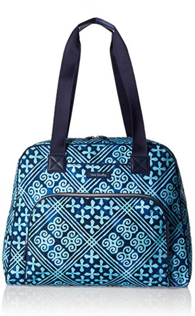 Vera Bradley Go Anywhere Carry-On. Find all the essential travel photography gear for any shutterbug with a serious case of wanderlust in this travel photography gift guide. Everything you could possibly need to take your photos to the next level! And for more travel tips follow The Scenic Suitcase on Pinterest!