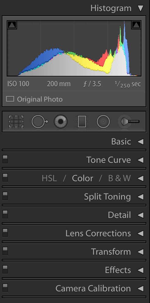 The right side of Lightroom's Develop dashboard. Learn how to create stunning images just like the pros! This beginner's guide to editing photos in Lightroom will show you easy tools to step up your photography game. And for more photography tips and travel inspiration, follow The Scenic Suitcase on Pinterest!
