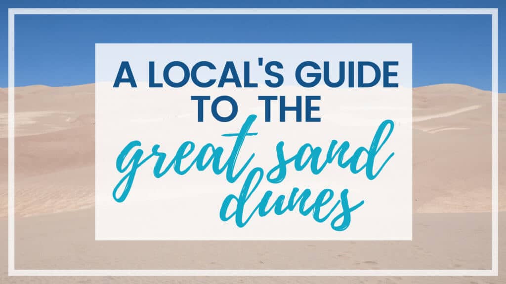 Get the inside scoop about visiting the Great Sand Dunes from a Colorado local. From where to find them to tips when you get there, this guide has it all! And for more travel tips and wanderlust inspiration, follow The Scenic Suitcase on Pinterest!