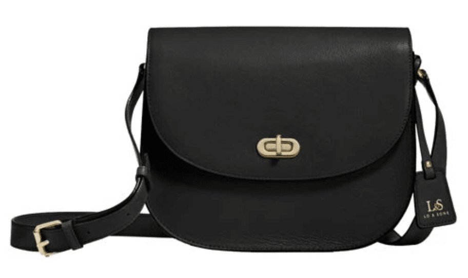 Lo & Sons black camera crossbody bag