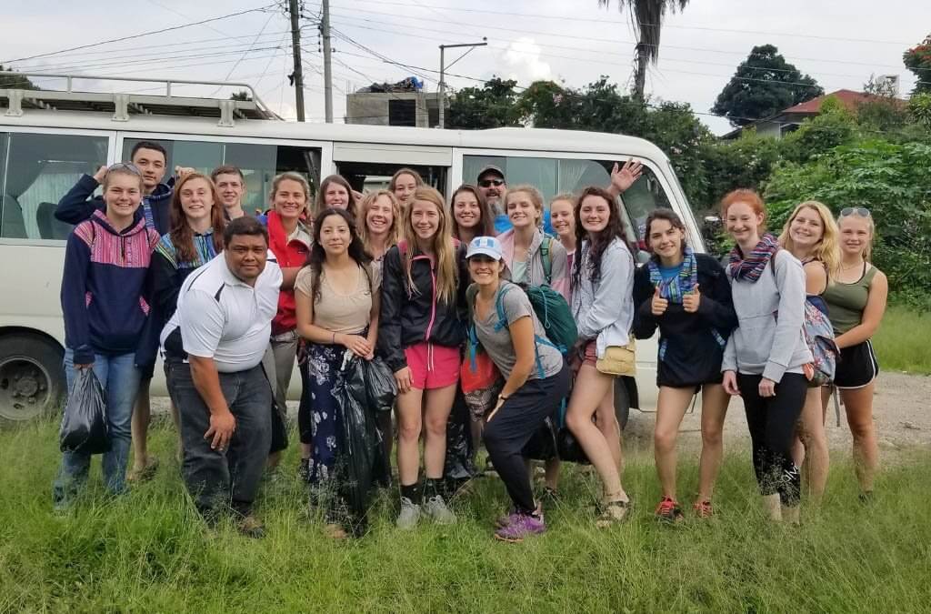 Group of FLYTE students in Guatemala. Discover everything you need to know about FLYTE - the Foundation for Learning and Youth Travel Education. Learn how you can help underserved students today!