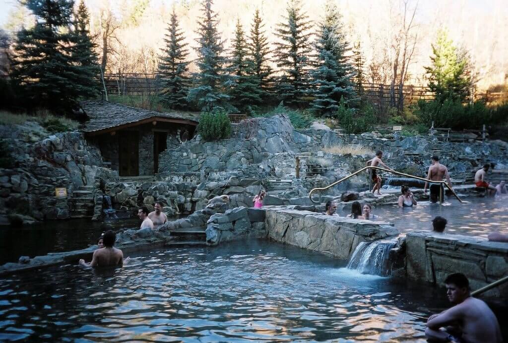 Strawberry Hot Springs in Steamboat Springs, Colorado. Colorado has endless opportunities for fun and adventure. Here are five things to do in Colorado during winter that you really shouldn't miss! And for more travel tips and wanderlust inspiration, follow The Scenic Suitcase on Pinterest!