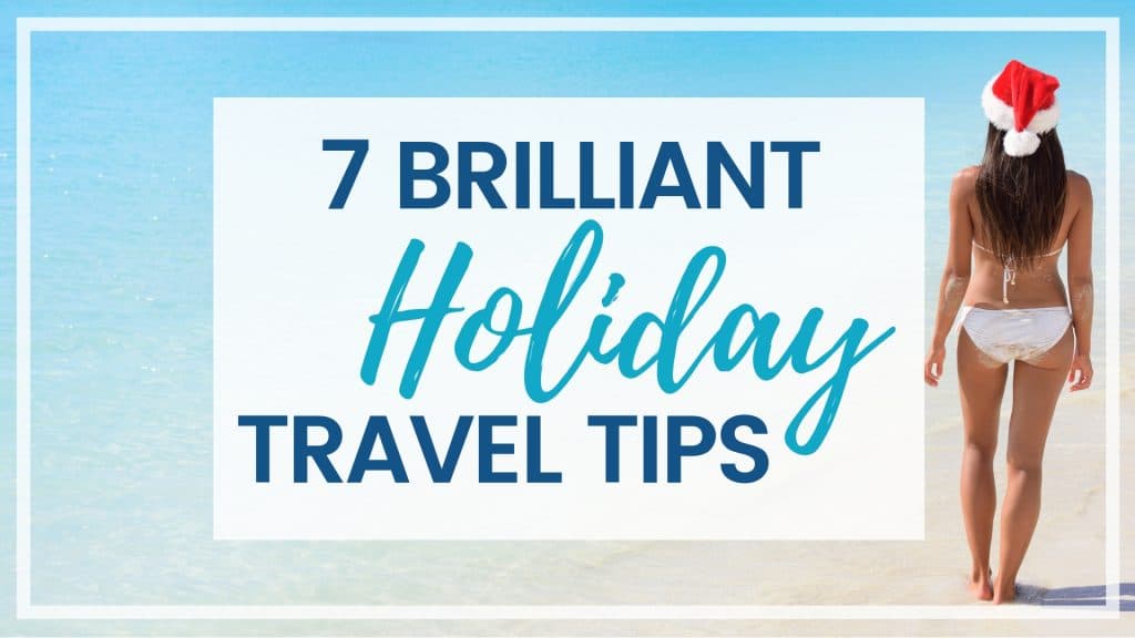 Holiday travel can become an absolutely nightmare for the unprepared. Instead, use these expert travel tips for holiday travel and save your sanity! And for more travel tips and wanderlust inspiration, follow The Scenic Suitcase on Pinterest!