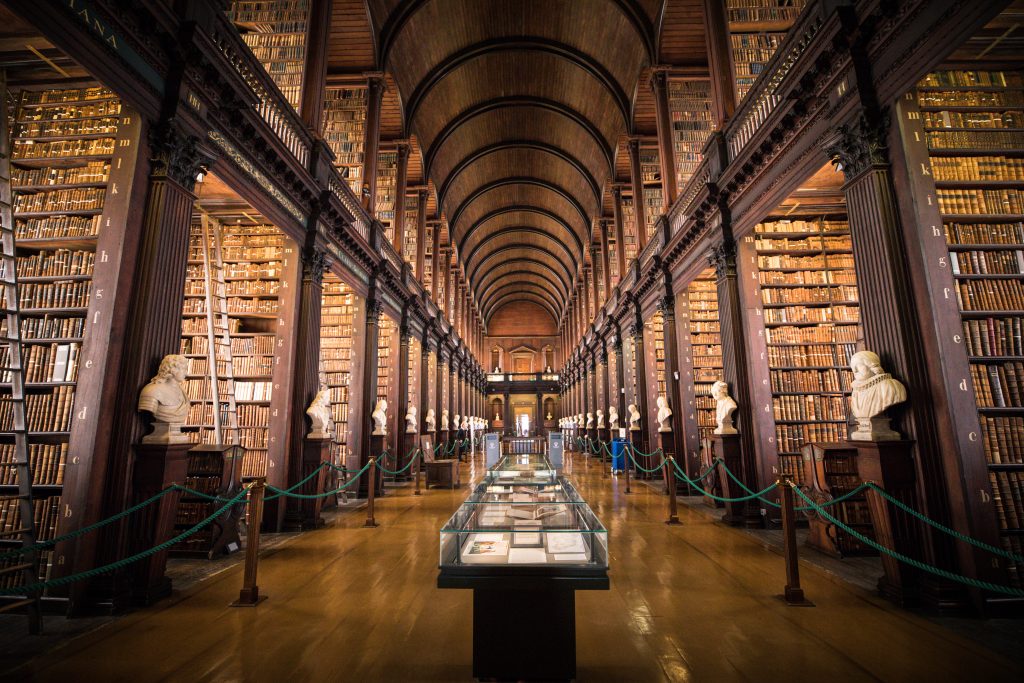 The Long Room inside the Trinity Library in Dublin, Ireland. One of the most picture perfect moments of 2019. #2019 #LongRoom #DublinIreland