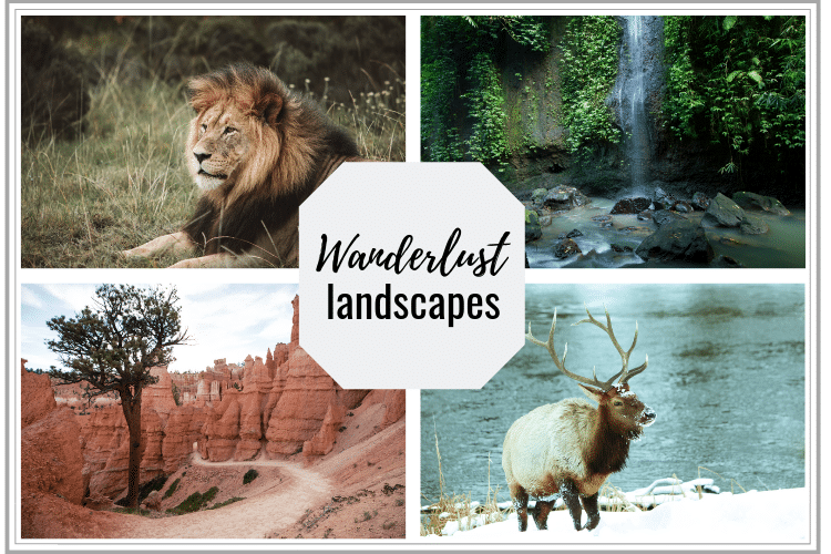 With colors and details inspired by the farthest reaches of the globe, Wanderlust Landscapes is your one-stop-shop for all your travel photography needs. And for more travel photography tips, follow The Scenic Suitcase on Pinterest!