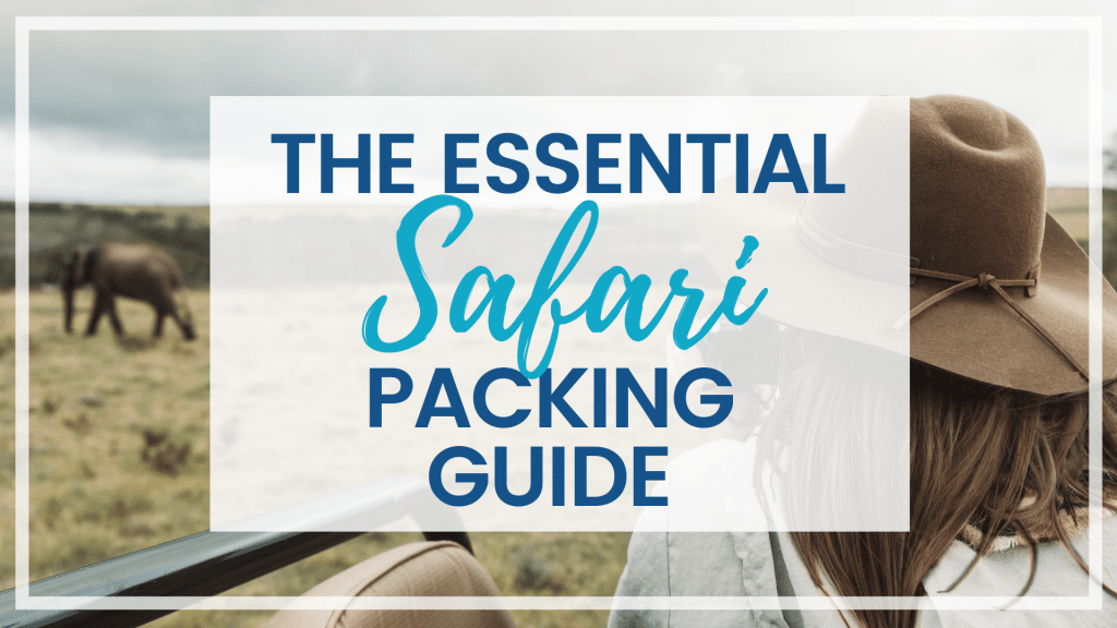 Learn what you need to bring on your next African adventure with this essential safari packing guide. And for more travel tips follow The Scenic Suitcase on Pinterest!