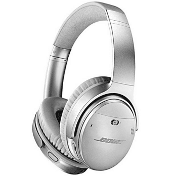 Bose Quiet Comfort headphones. Discover long-haul flight essentials that will make your trip a dream instead of a nightmare. Includes everything you need to enjoy your time in the air! And for more travel tips, follow The Scenic Suitcase on Pinterest!