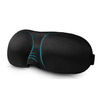 Contoured eye mask. Discover long-haul flight essentials that will make your trip a dream instead of a nightmare. Includes everything you need to enjoy your time in the air! And for more travel tips, follow The Scenic Suitcase on Pinterest!