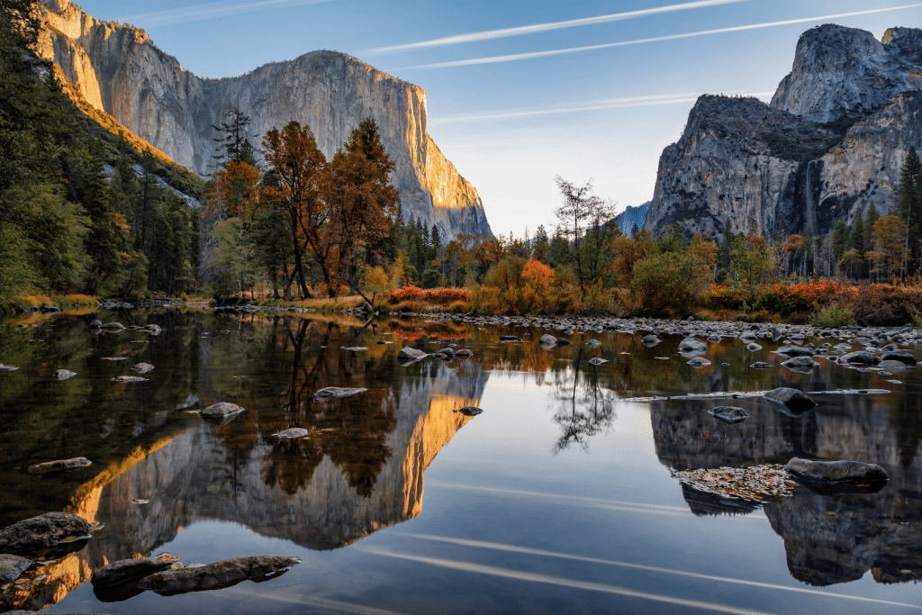 Yosemite National Park vista.